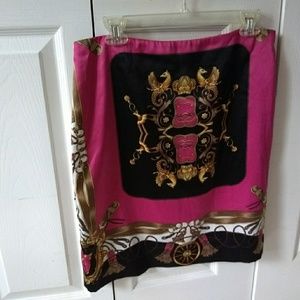 Boston Proper Silk Skirt, design by Andrea Behar.